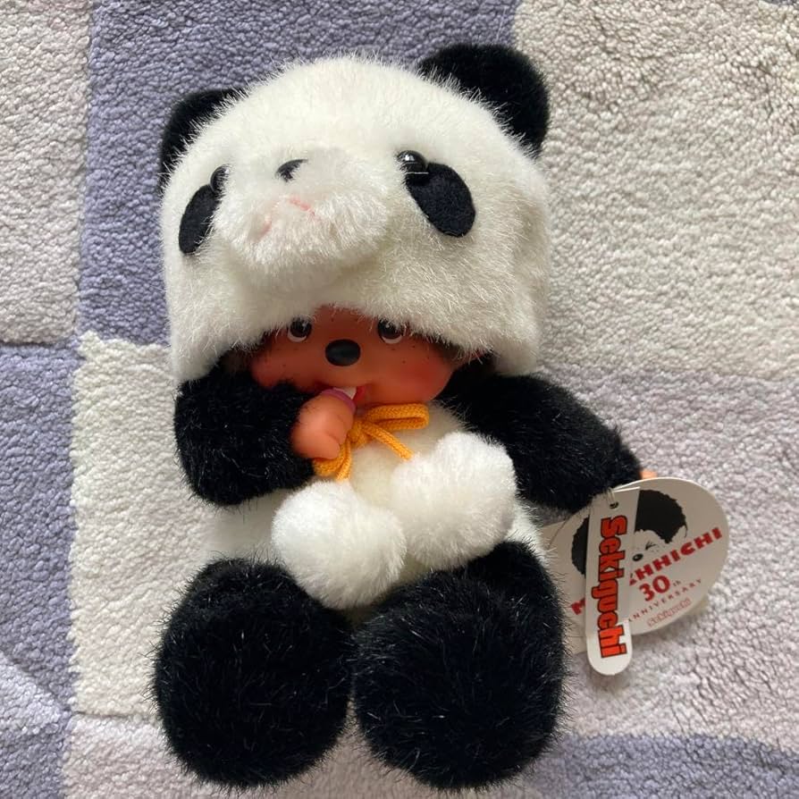 Amazon.co.jp: モンチッチ パンダ ぬいぐるみ : おもちゃ